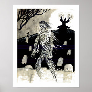 "Necromancer" - Tracy Leschのポスター ポスター