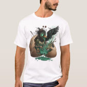 Necromantic Crow Hatchling Tシャツ (正面)