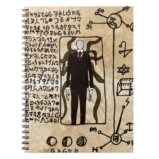 Necronomiconのページ ノートブック (正面)