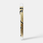 Necrophila Beetle 110924IREF251 - Watercolor iPhoneケース (左側面)