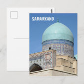 Necropolis of Shah-i-Zinda in Samarkan, Uzbekistan ポストカード (正面/裏面)