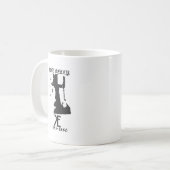 Nedケリーのヘルメット コーヒーマグカップ (正面左)