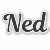 Ned シール (正面)