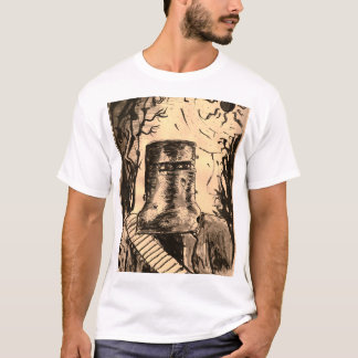 Ned Kelly Solar Eclipse in Sepia Tシャツ