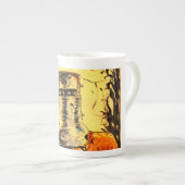 ned Kelly Solar Eclipse Paper Cups ボーンチャイナマグカップ (正面右)