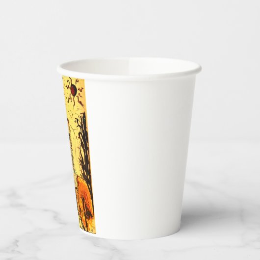 ned Kelly Solar Eclipse Paper Cups 紙コップ (左)