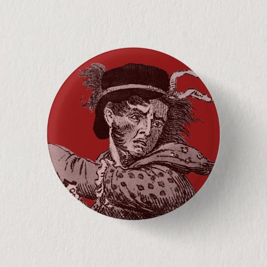Ned Ludd (ラダイト)のバッジ 缶バッジ (正面)
