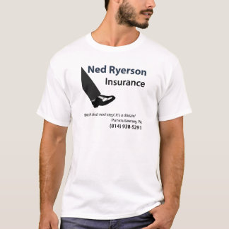Ned Ryersonの保険のデザイン Tシャツ