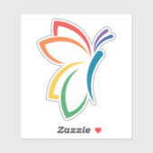 NEDAバタフライビニールシール シール (シート)