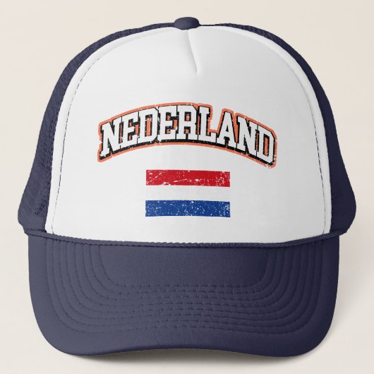Nederlandの旗 キャップ (正面)