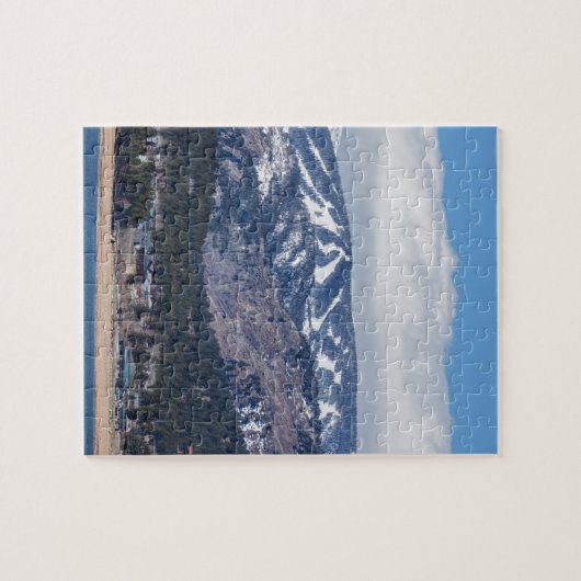 Nederlandコロラド州およびEldoraのスキー斜面の町 ジグソーパズル (横)