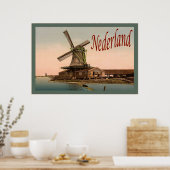 Nederland ~ヴィンテージ旅行ポスター ポスター (キッチン)