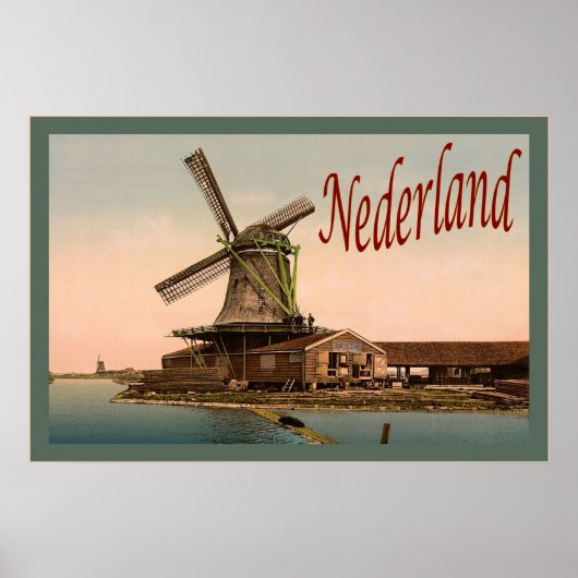 Nederland ~ヴィンテージ旅行ポスター ポスター (正面)