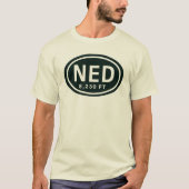 Nederland CO 8,230 FTエレベーションネッドシャツ Tシャツ (正面)