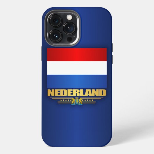 "Nederland Pride" Tシャツ iPhoneケース (裏面)