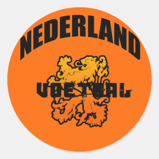 Nederland Voetbal 2010ギフト ラウンドシール