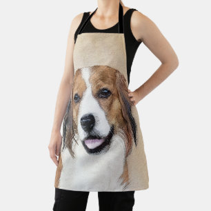 Nederlandse Kooikerhondje絵画ズ – Dog Art エプロン