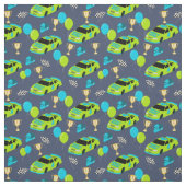 Need 4スピードレースカーボーイズ4th誕生日パーティー ファブリック (見本)