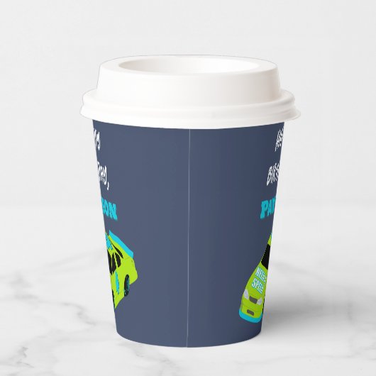 Need 4スピードレースカーボーイズ4th誕生日パーティー 紙コップ (右)