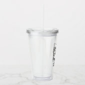 Need a break アクリルタンブラー (右)