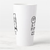 Need a Break カフェラテマグ (正面)