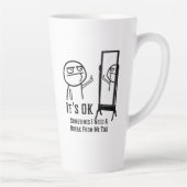 Need a Break カフェラテマグ (右)