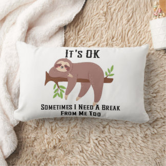 Need a Break Pillow ランバークッション