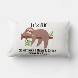Need a Break Pillow ランバークッション