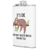 Need a Break Sloth フラスク (左)