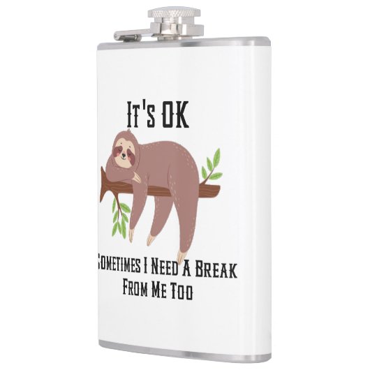 Need a Break Sloth フラスク (左)