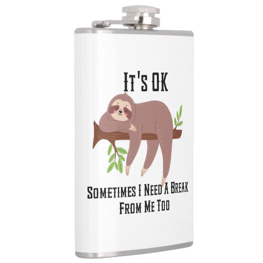 Need a Break Sloth フラスク (右)