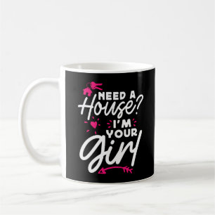 Need A House I'M Your Girl 実在 Estate鍵 コーヒーマグカップ
