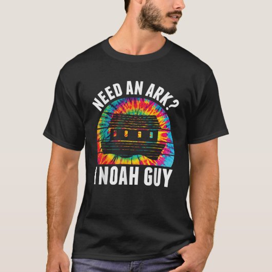 Need an Ark I Noah Guy おもしろい Jesus Bible Faith Chr Tシャツ (正面)