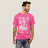 Need An Ark I Noah Guy Christian Men おもしろい P Tシャツ (正面フル)