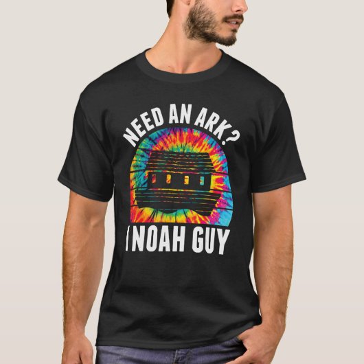 Need an Ark I Noah Guy  Jesus Bible Faith Christia Tシャツ (正面)