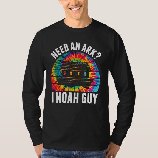 Need an Ark I Noah Guy  Jesus Bible Faith Christia Tシャツ (正面)