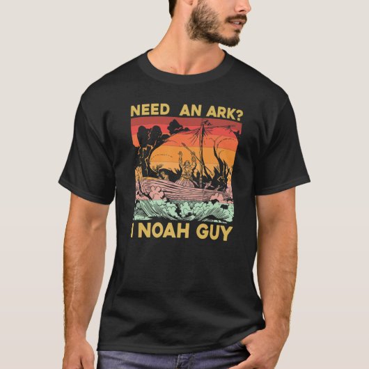 Need an Ark I Noah Guy Tシャツ (正面)