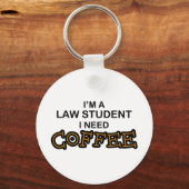 Need Coffee - Law Student キーホルダー (正面)