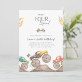 Need Four Speed Monster Truck 4th Birthday Bash 招待状 (スタンド正面)