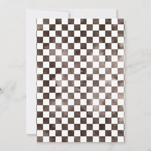 Need Four Speed Monster Truck Boy 4th Birthday Inv 招待状 (裏面)