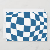 Need Four Speed Race Car Boy 4th Birthday Photo 招待状 (裏面)