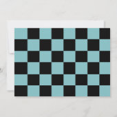 Need Four Speed Race Car Boy 4th Birthday Photo 招待状 (裏面)