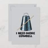 Need More Cowbell シーズンポストカード (正面/裏面)