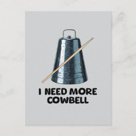 Need More Cowbell シーズンポストカード
