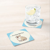 Need Snacks Right Meow 6紙コースター スクエアペーパーコースター (インサイチュ)