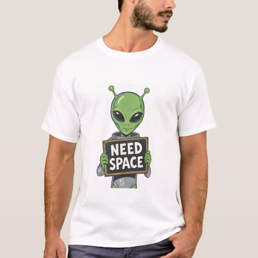 NEED SPACE Tシャツ (正面)