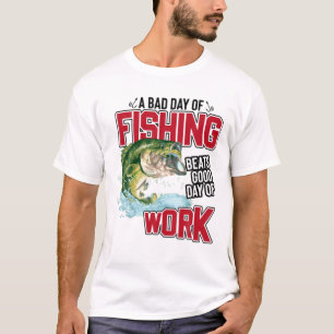 『Need To Fishing Goodday and おもしろい My幸運な魚釣り』 Tシャツ
