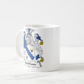 Needhamの家紋 コーヒーマグカップ (正面左)