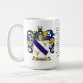 Needham、起源、意味および頂上 コーヒーマグカップ (左)