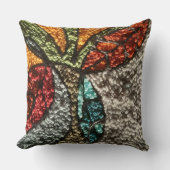 needle punch design fall design/pillow クッション (正面)